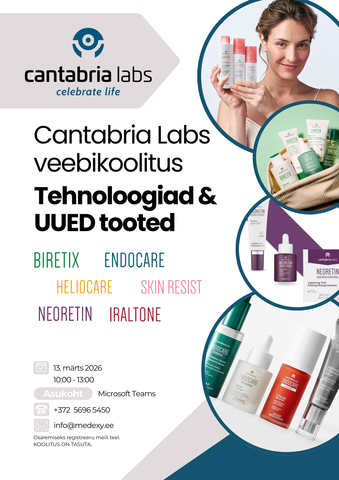 Cantabria Labs koolitus