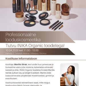 Inika Organic koolitus