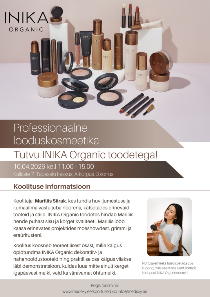 Inika Organic koolitus