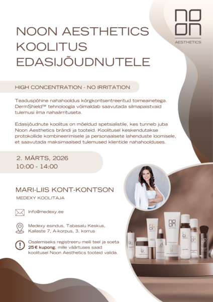 Noon Aesthetics koolitus