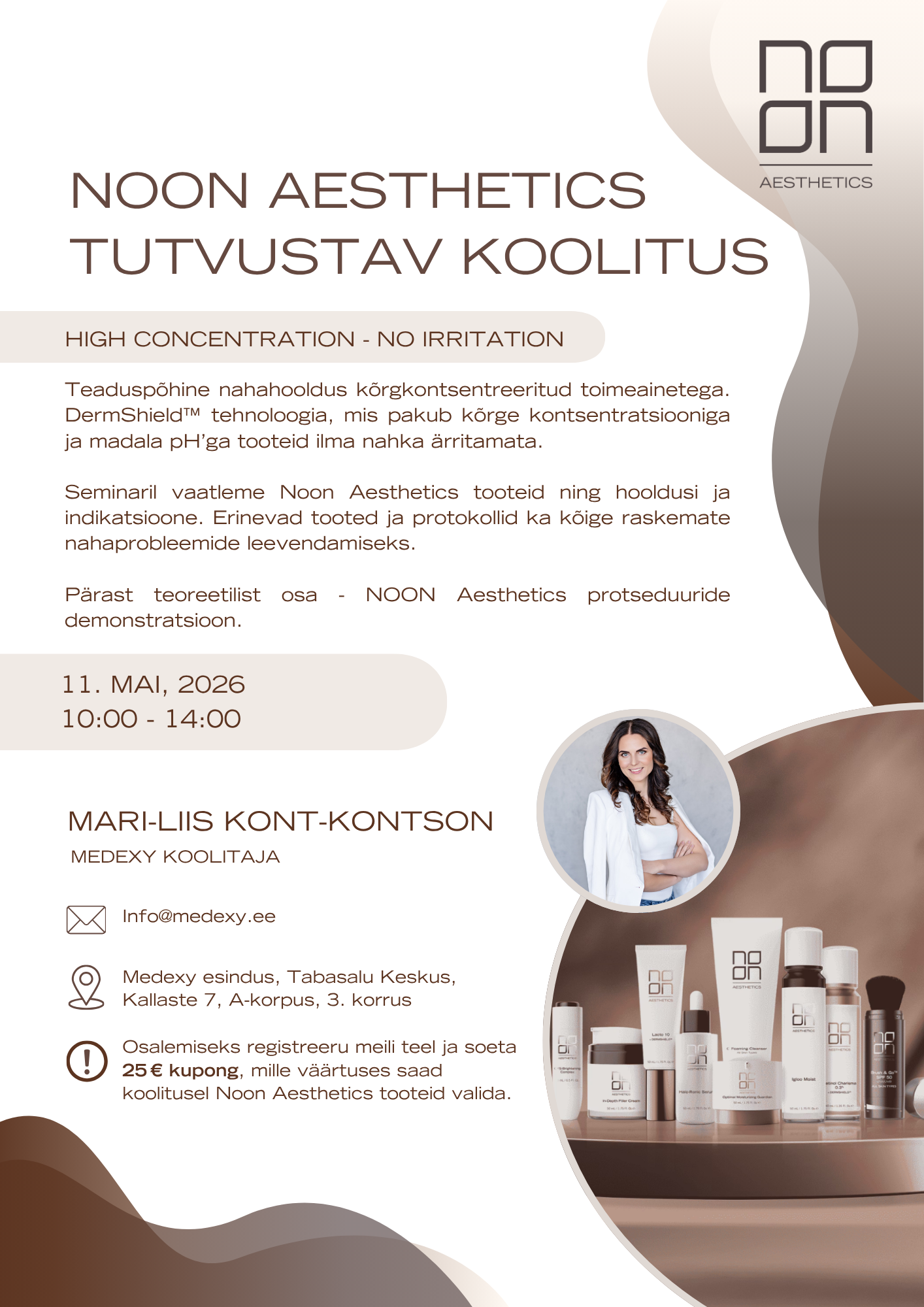 Noon Aesthetics koolitus