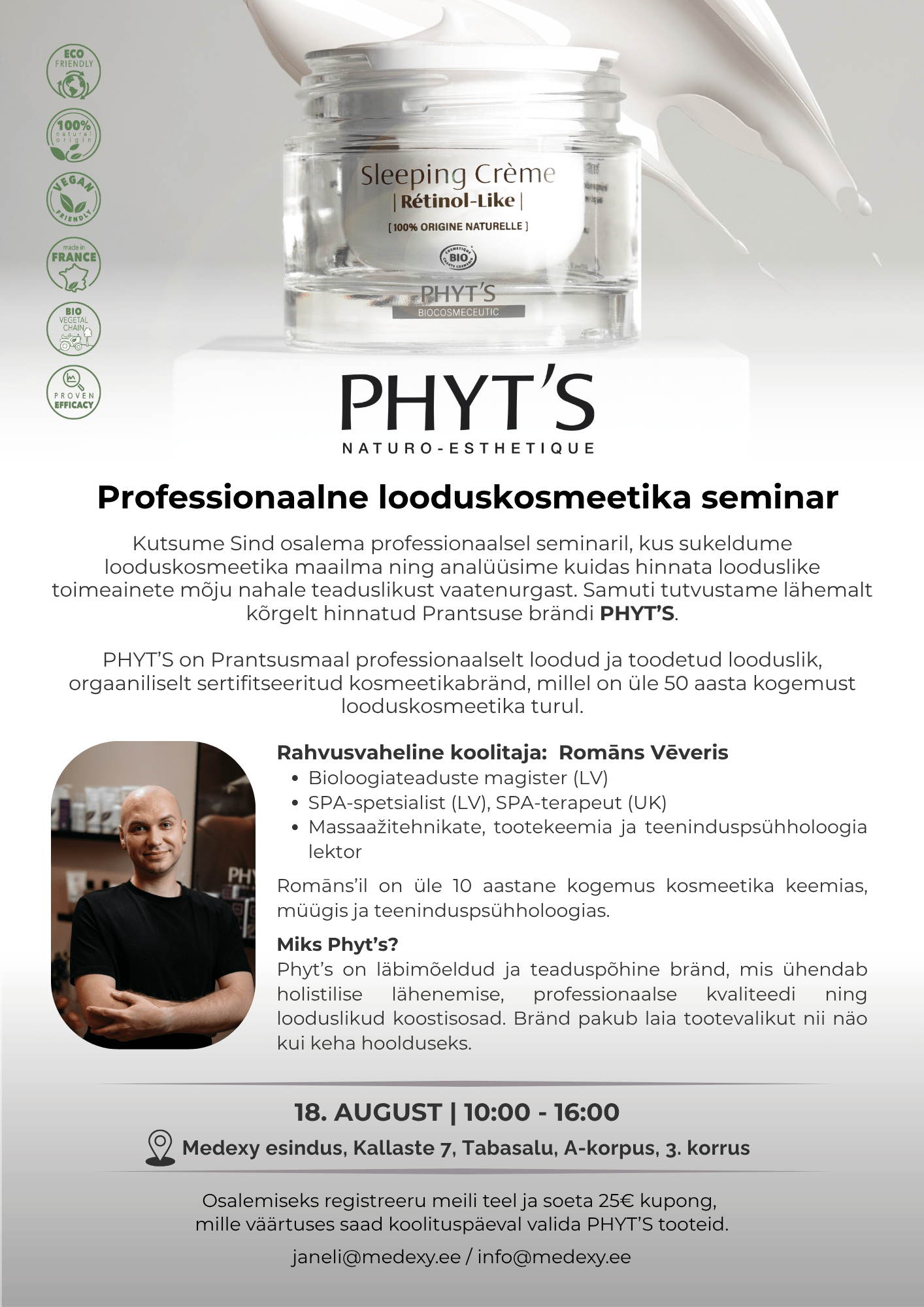 Phyts koolitus